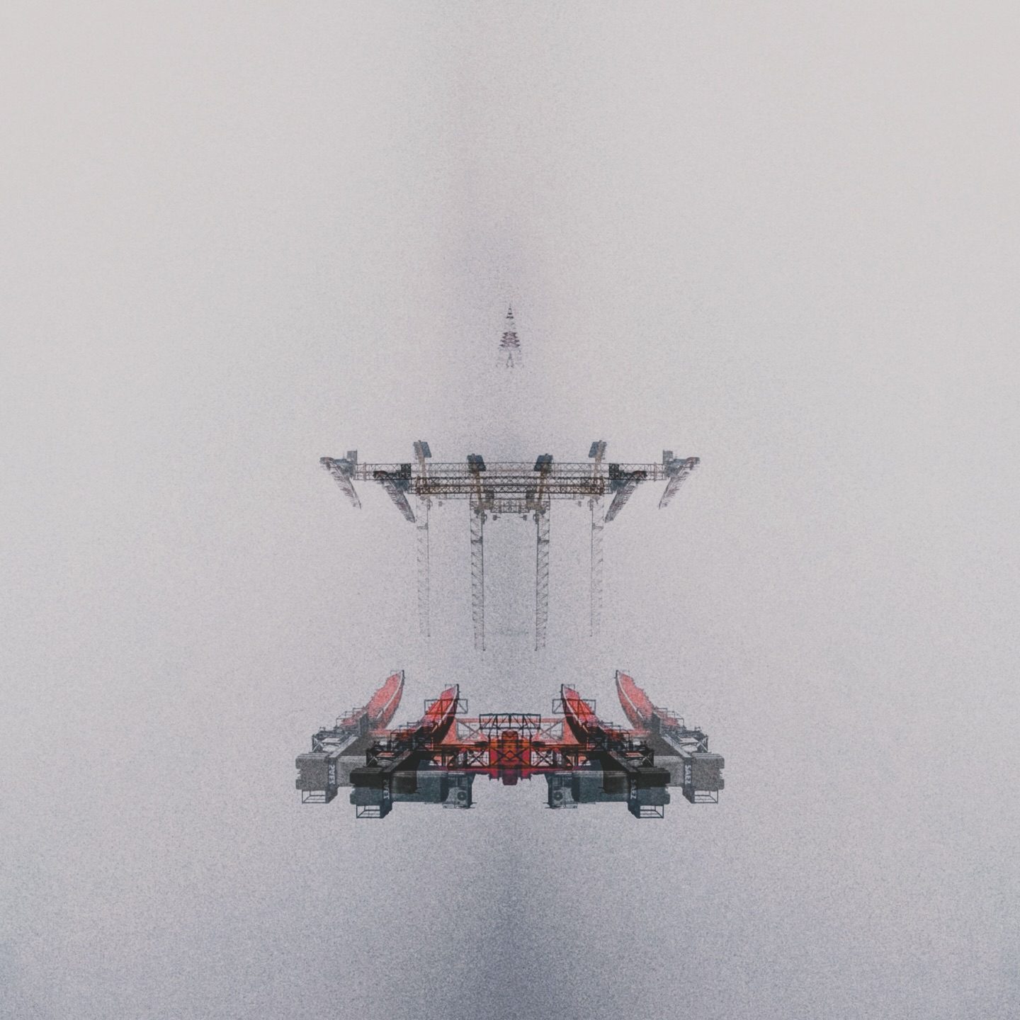 Rocket launch with support structure